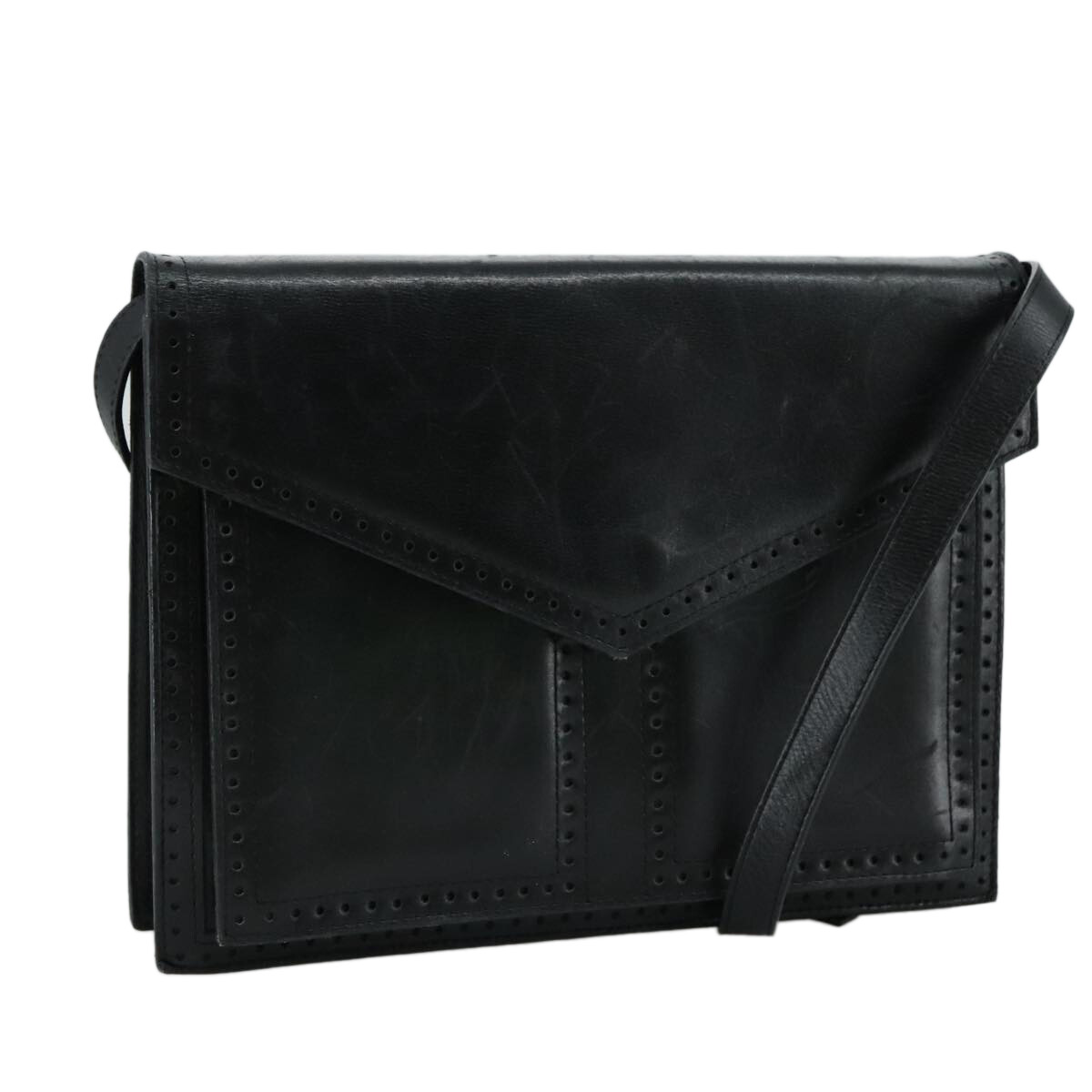 Borsa a tracolla SAINT LAURENT in pelle nera originale 104721