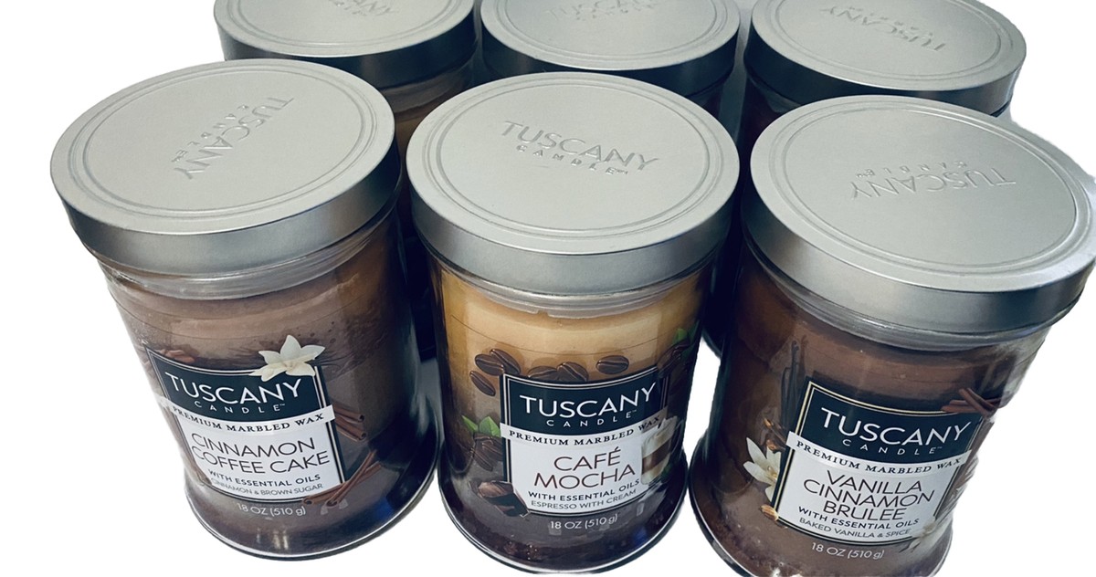 Landy Diser 750ml 40% 2本セット. Set Of 2 Tuscany Candle 18oz Jar Candle Vanilla cinnamon brulee
