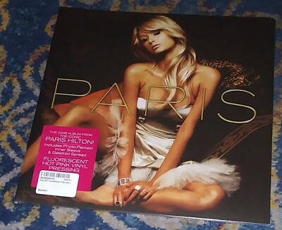 PARIS / PARIS HILTON 2024 WARNER LP RGM-1824 HOT FLUORESCENT PINK VINYL SEALED