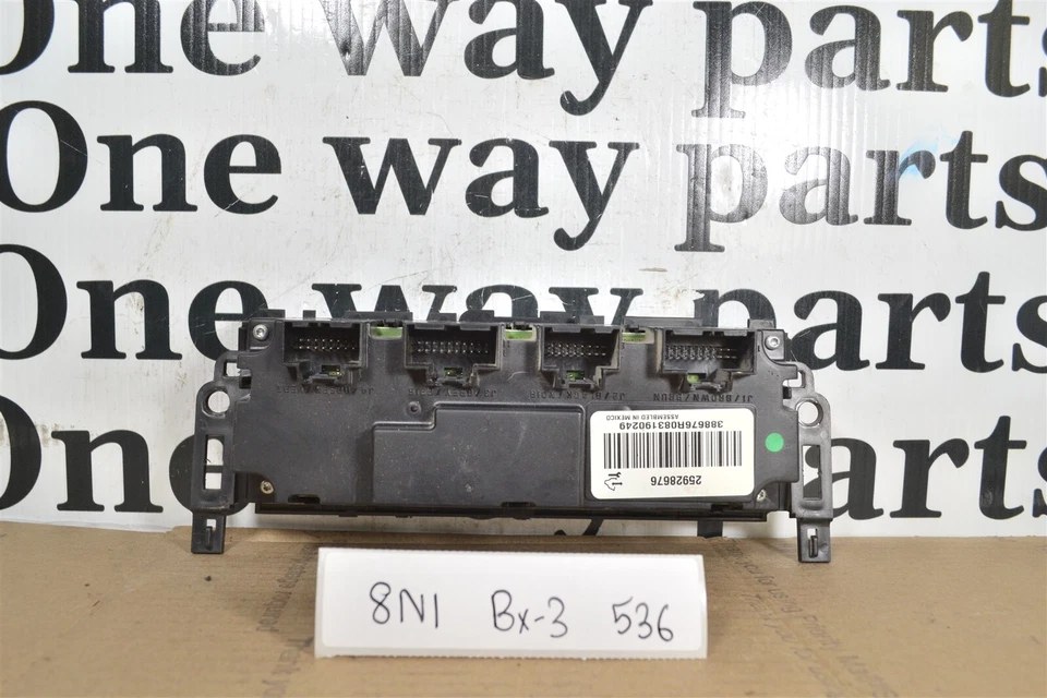 25928676 GM YUKON, TAHOE, 2007-11 A/C HEATER TEMPERATURE CONTROL OEM 8N1 536 B3 - Image 3 of 4