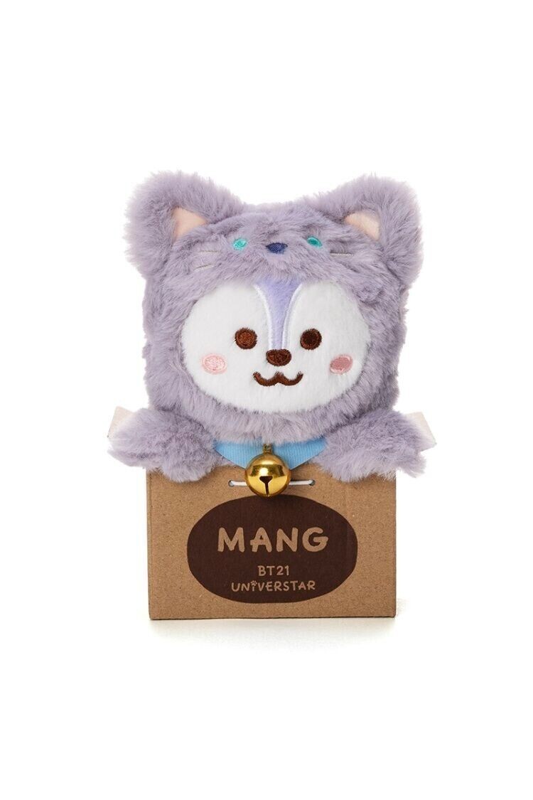 BTS BT21 CAT DAY series Plush Toy Doll MANG Line Friends