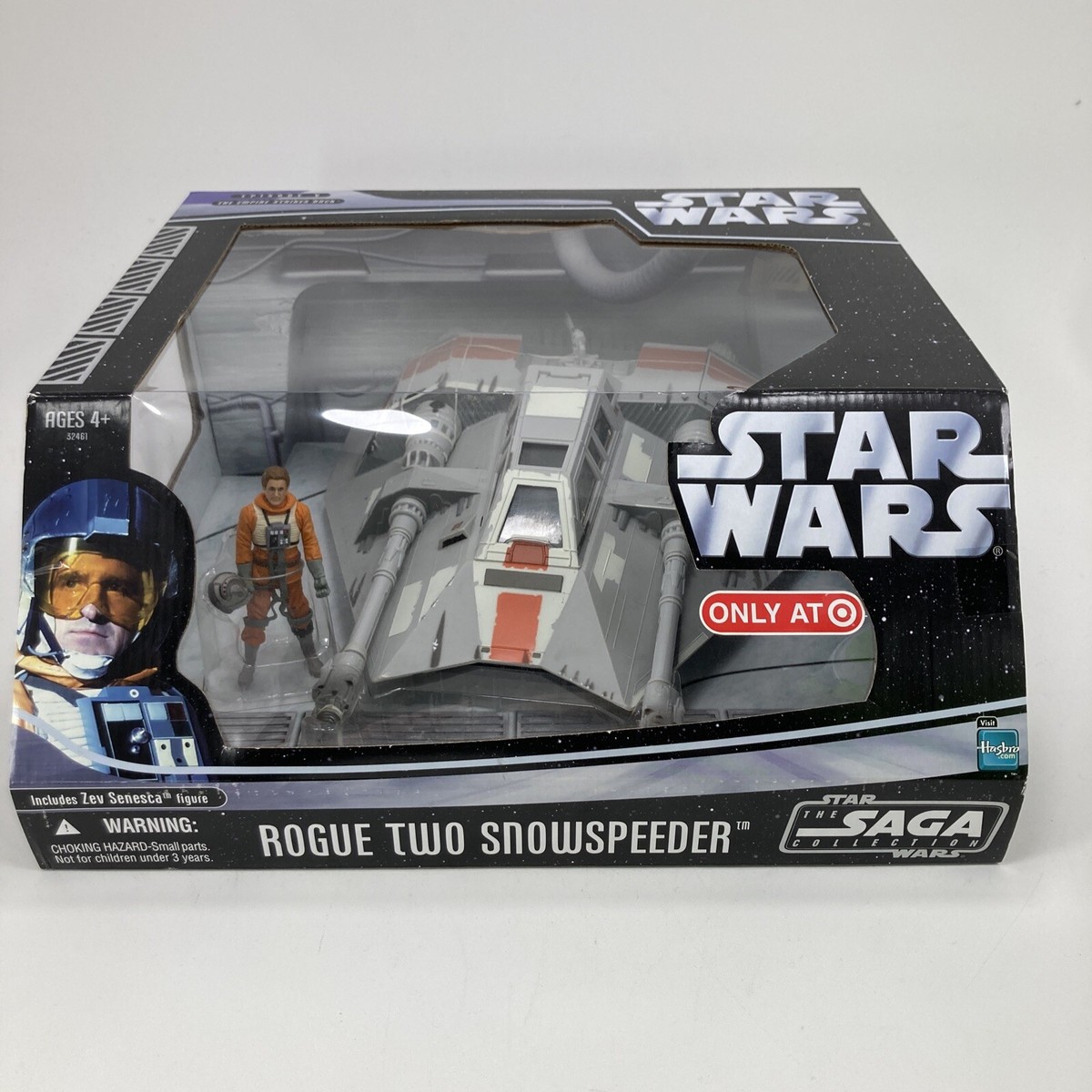 Star Wars ROGUE TWO SNOWSPEEDER w/ Zev Senesca Saga Collection