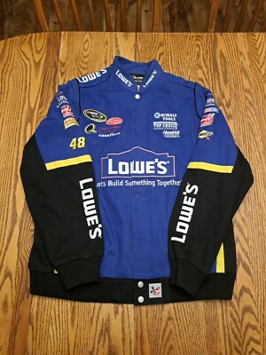 Chase Authentics Jimmie Johnson Lowes Jacket Coat Nascar Champion
