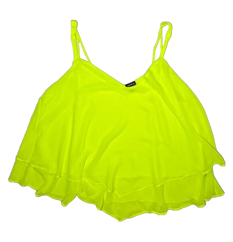 Torrid Tunic Cami Plus Size 3  Un-mellow Yellow - Image 2 of 4