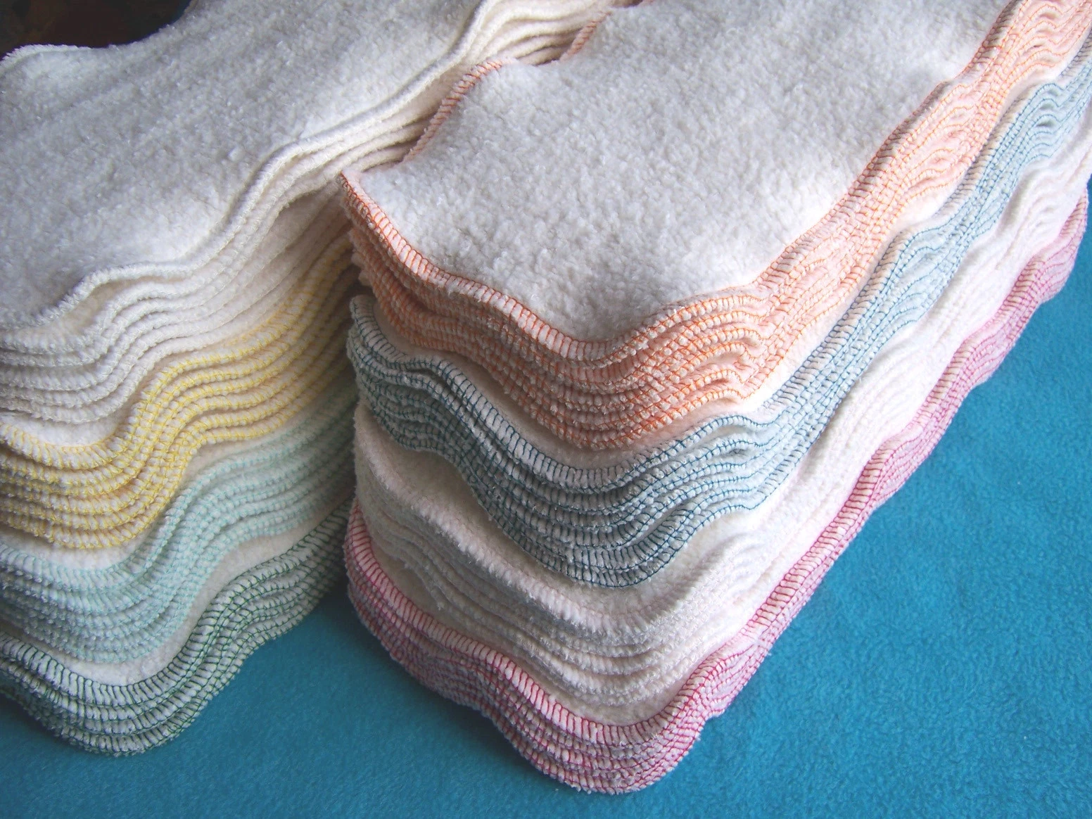 13 x 5 Hemp Organic Cotton Fleece Cloth Diaper Liners Doublers Booster Soaker
Opens in a new window 