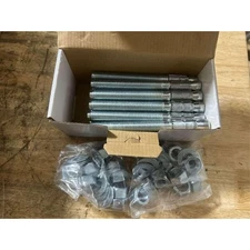 Simpson StrongTie STB2 Wedge Anchor Box Of 20 Bolts Threaded Bolts & Metal Nuts