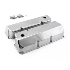 1970-82 Ford Mercury 351c 400m Cleveland Polished Aluminum Tall Valve Covers Set