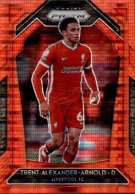 2020-21 Panini Prizm English League Prizms Red Pulsar 242 Trent Alexander-Arnold