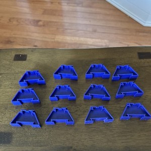 1985 Mattel Hot Wheels - Bridge Trestles (12) Risers. Accessories.