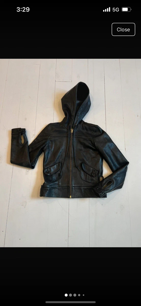 Mike & Chris Leather Outer Shell Black Coats, Jackets & Vests for