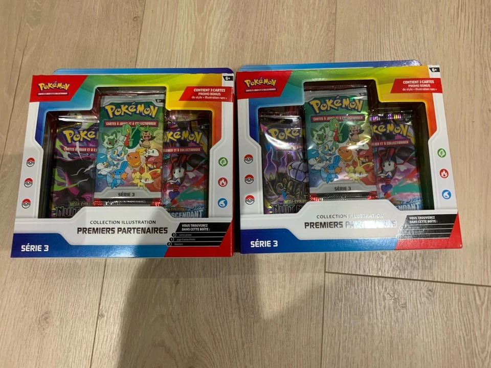 Pokémon JCC Coffret Premiers Partenaires Série 3 FR - Photo 1/3