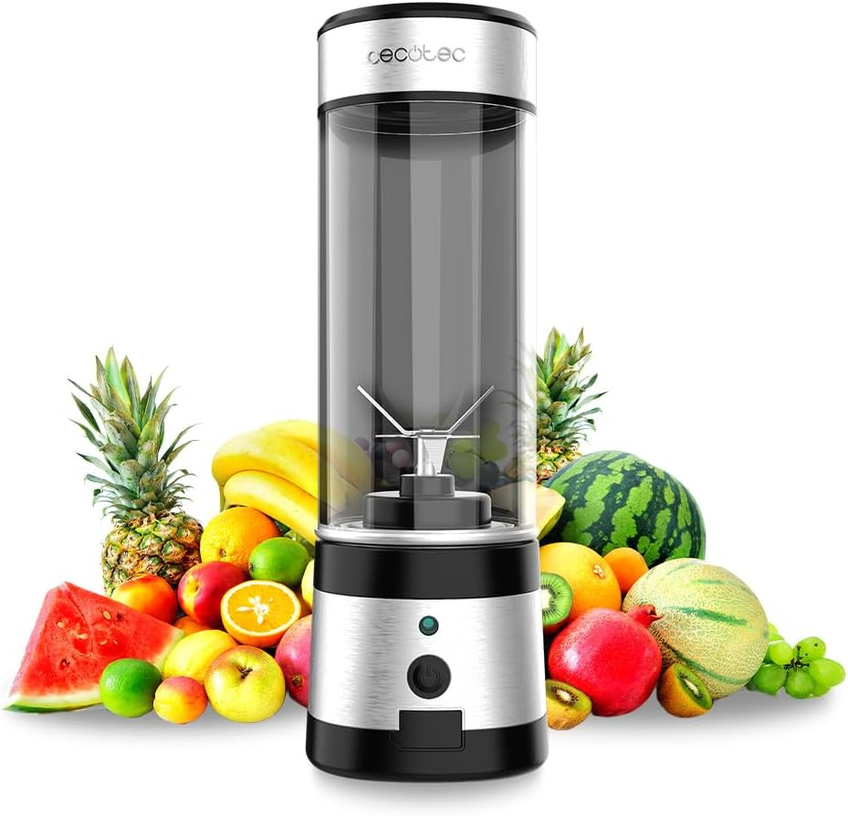 Cecotec WanderlustMix: Mini Frullatore USB per Smoothie e Sport