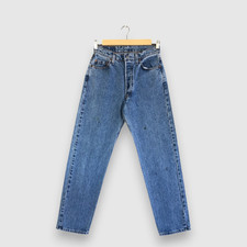 Vintage 80s Levis 505 Stonewash High Rise Jeans Button Fly Women's Denim 28x32