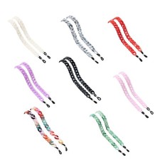Fashion Acrylic Glasses Chain NonSlip Eyeglasses Retainer For Outdoor Enthusiast