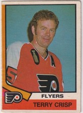 1974-75 O-pee-chee NHL #352 Terry Crisp Flyers