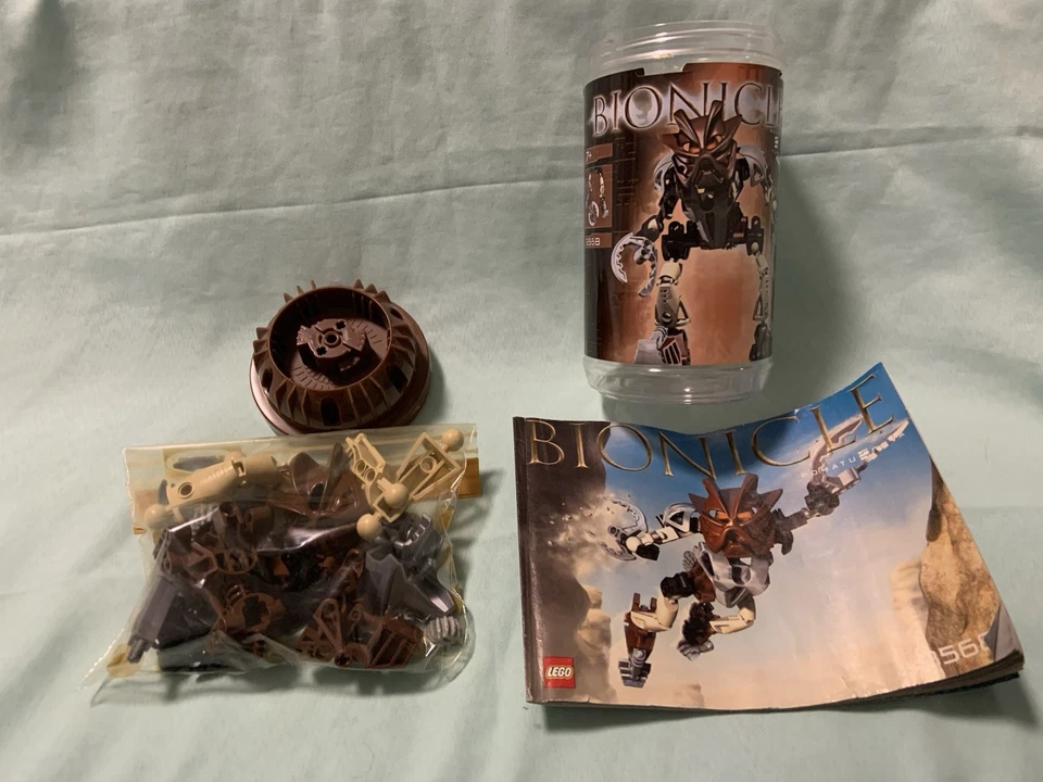 LEGO Bionicle Toa Nuva Complete Set 8566 8567 8568 8570 8571 8572 mit Dose+BA - Bild 4 von 4