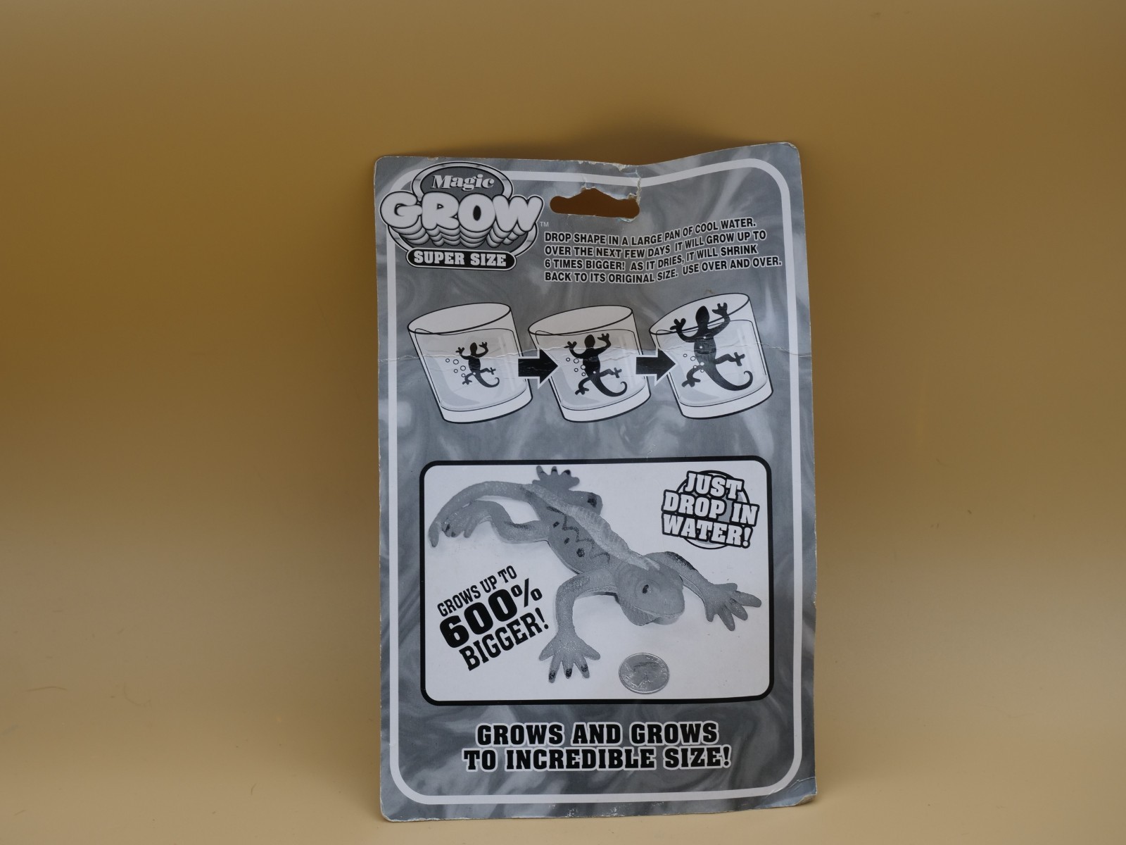 Ja-Ru Inc. Magic Grow Super Size Lizard Butterfly Worm Fish Part No.304