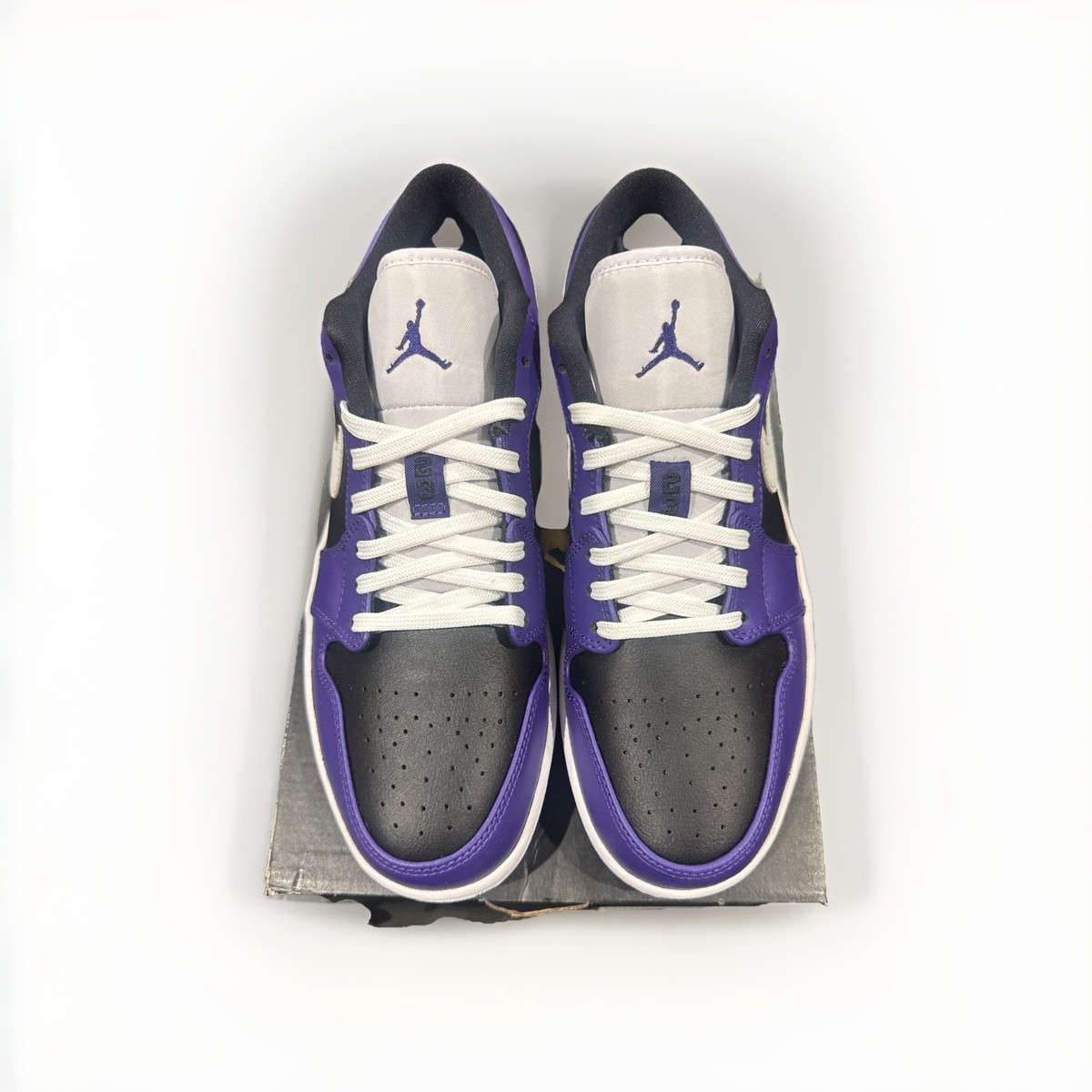 Size 9 - Air Jordan 1 Low Court Purple for sale online | eBay display picture 2