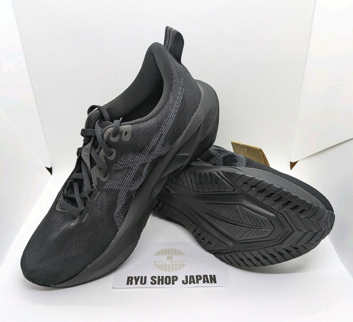 ASICS Running Shoes NOVABLAST 5 WIDE 1011B975.002 Black / Carrier