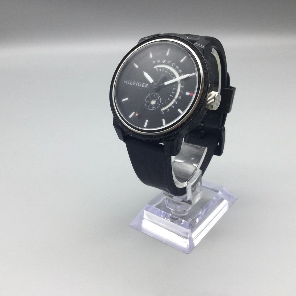 Tommy Hilfiger Reloj Hombre 44mm Multifunción TH.306.1.41.2435 Día Fecha Foto 4 de 4