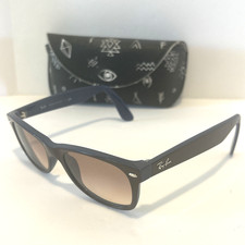 Ray Ban RB 2132 New Wayfarer Glasses Frames Only Blue/Chocolate 52-16-145