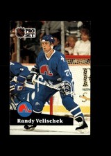 Randy Velischek 1991-92 Pro Set French Hockey #206 Quebec Nordiques