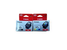 Canon PG-240XL  CL-241XL 5206B001  5208B001 Black and Color Combo Pack