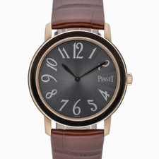 Piaget Altiplano 90920 with 34mm 18ct Rose Gold case and Grey dial. Excellent...