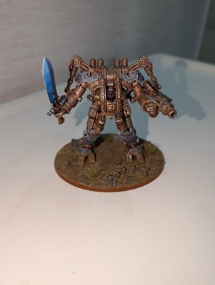 Warhammer 40k Grey Knights Nemesis-Ritter   Bemalt: Schwert & Psikanone