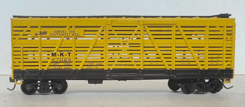Coche de stock escala HO Athearn 40' MKT #47025 amarillo Katy con caja Kadee's | Zustand: Used