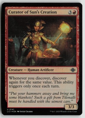 Curator of Sun's Creation LP Foil 141 The Lost Caverns of Ixalan MTG