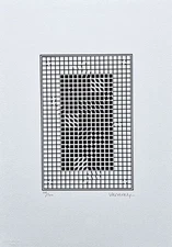 VICTOR VASARELY - Tinko - signed, numbered edition 106/500, 35x50cm