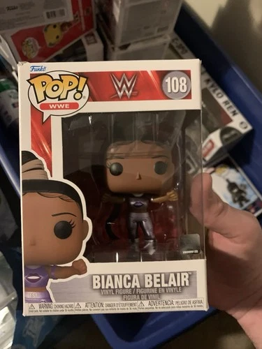 Funko POP WWE Vinyl Figure BIANCA BELAIR #108 WrestleMania 37 Toy Elite Best EST