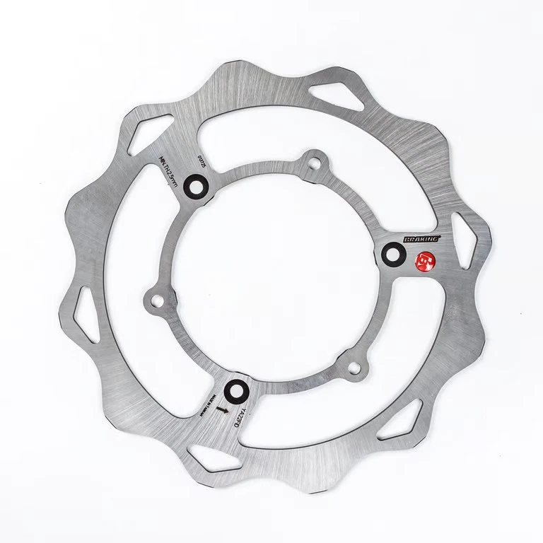 BRAKING ROTOR FRONT YAM Fits: Suzuki RM85,RM85L Yamaha YZ80,YZ85 Non-Floating - Image 3 of 4
