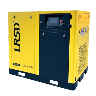 50HP Tankless Rotary Screw Air Compressor 460V 3-Phase Air-cooled variable speed