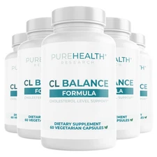PureHealth Research CL Balance - Heart, Cholesterol and Blood Sugar Support