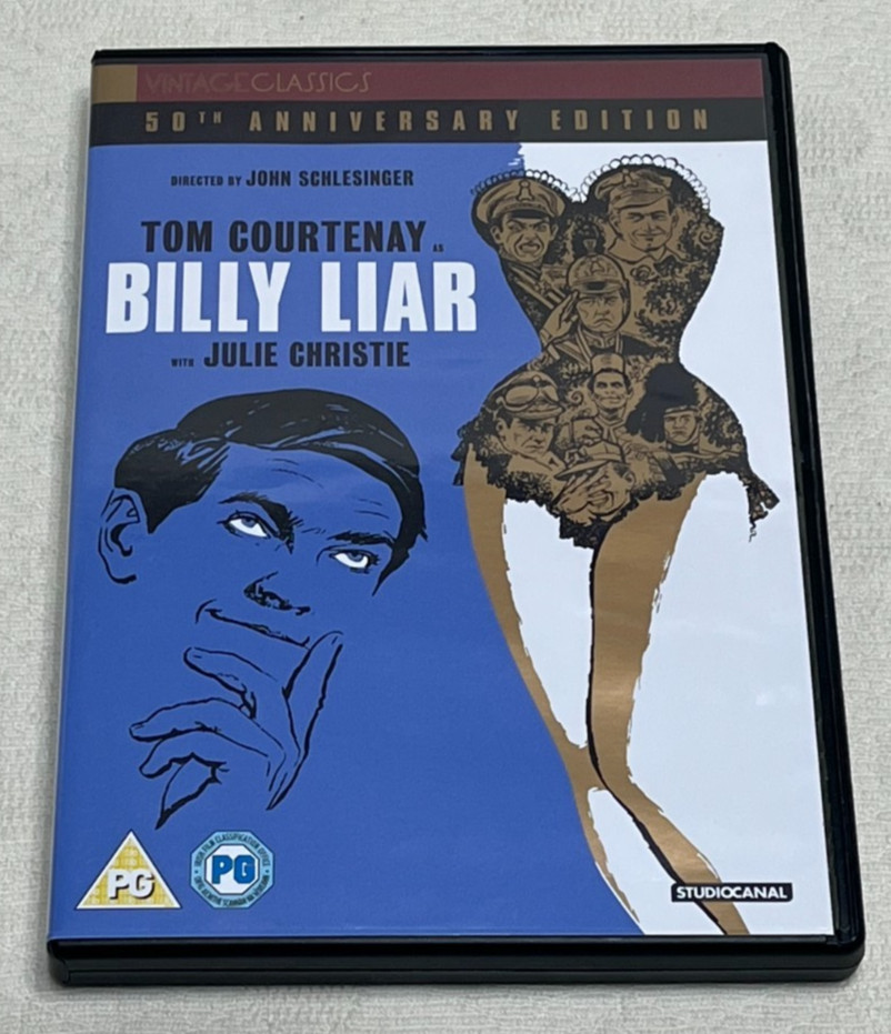 BILLY LIAR : 50th Anniversary Edition - Tom Courtney DVD In Vgc (FREE UK P&P)