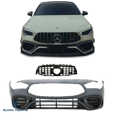 #ad For 2020 2021 Mercedes Benz CLA W118 Facelift AMG 45 Front Bumper Full Body Kit $505.00