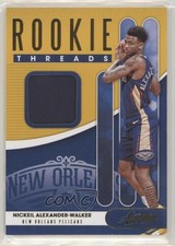 2019-20 Absolute Memorabilia Rookie Threads Level 1 Nickeil Alexander-Walker 0en