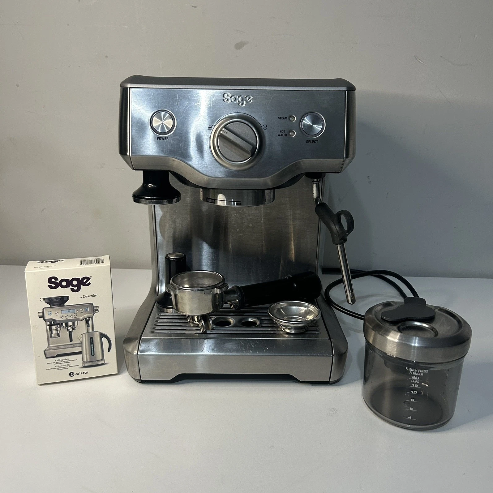 SAGE Duo Temp Pro Coffee Machine BES810BSSUK
