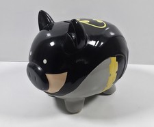 DC Comics Ceramic Batman Piggy Bank (Batpig) Money Box