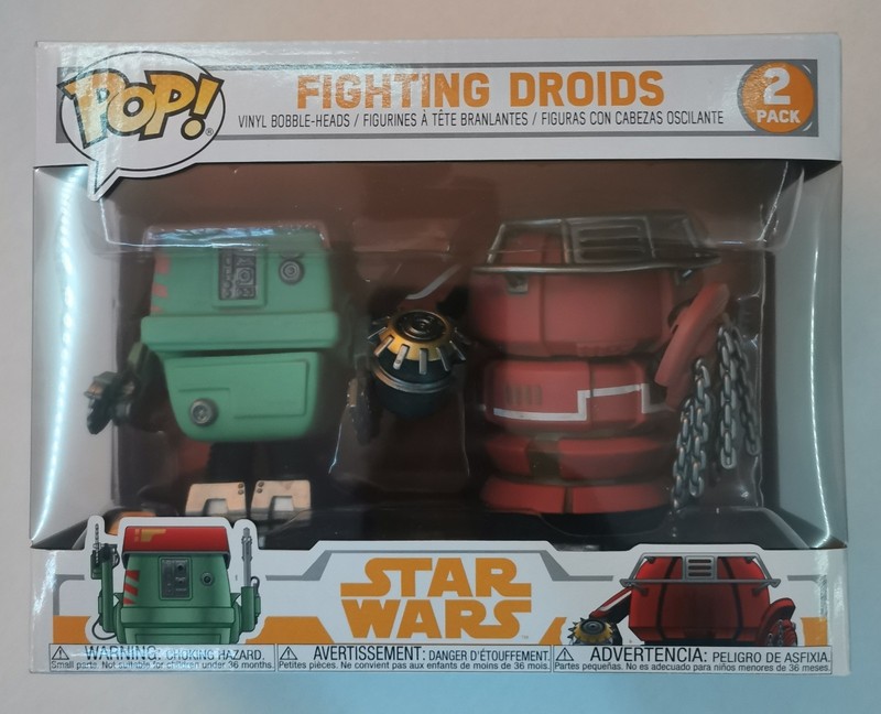 Funko Pop Star Wars Vinyl Figures Fighting Droids 2-Pack