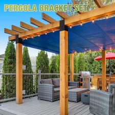 Supporto pergola supporto a parete set gazebo colonna connettore con viti verz
