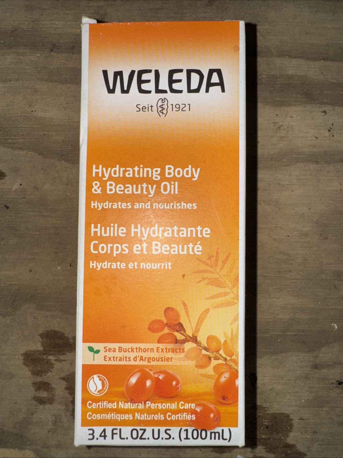 WELEDA Hydrating Body & Beauty Oil Sea Buckthorn Extracts 10
