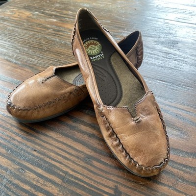 Earth Spirit Leather Moccasin Women s Size 6 Gelron 2000