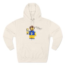 Matthew Stafford Signature Los Angeles Rams MVP Hoodie Lego Figure