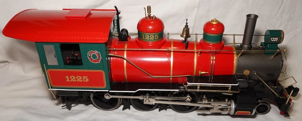 Locomotive vapeur 4-6-0 Christmas NP & S échelle G LGB BACHMANN - Photo 2/4