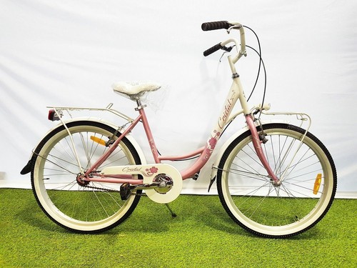 BICI BICICLETTA 24'' IBK CRISTAL MONOVELOCITA' 2 COLORAZIONI | eBay