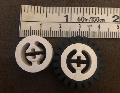 Lego Technic 2346 Tire Medium & 3482 Hub Wheel Center Large Split