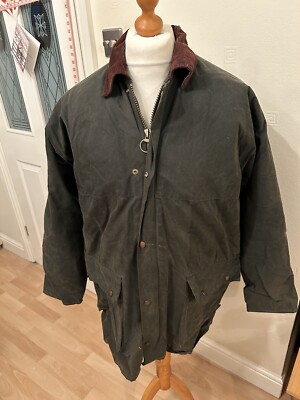 Stormafit Padded Waxed Jacket Medium Vintage Wax Classic Outdoor Country Coat